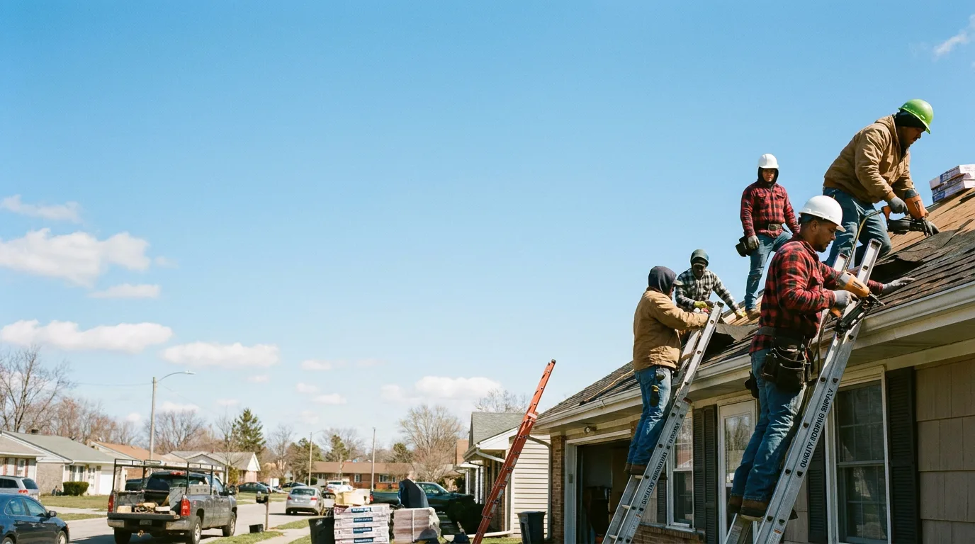 Roofing in Gridley, IL near me
